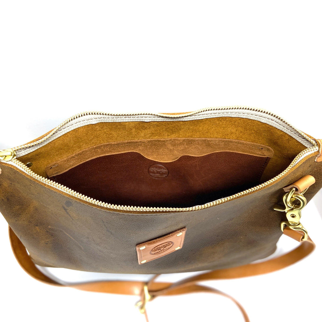 Messenger Bag - Leather Pasture