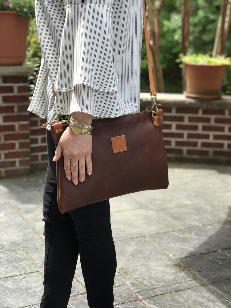 Messenger Bag - Leather Pasture