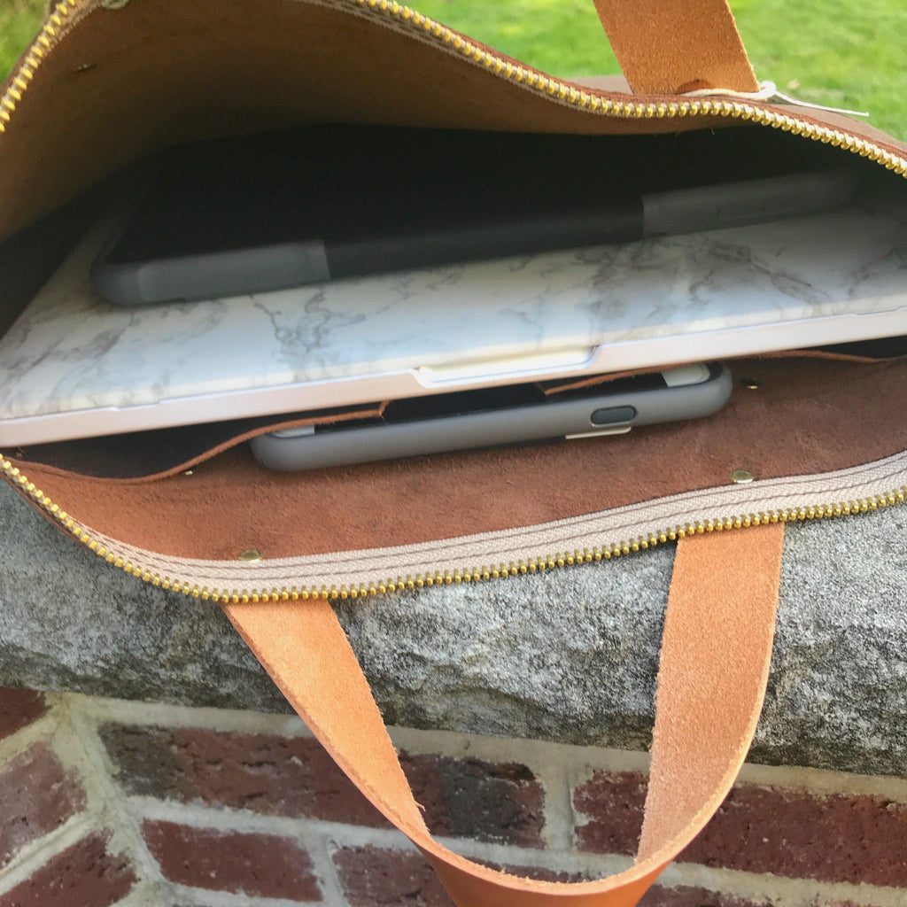 Laptop Bag - Leather Pasture