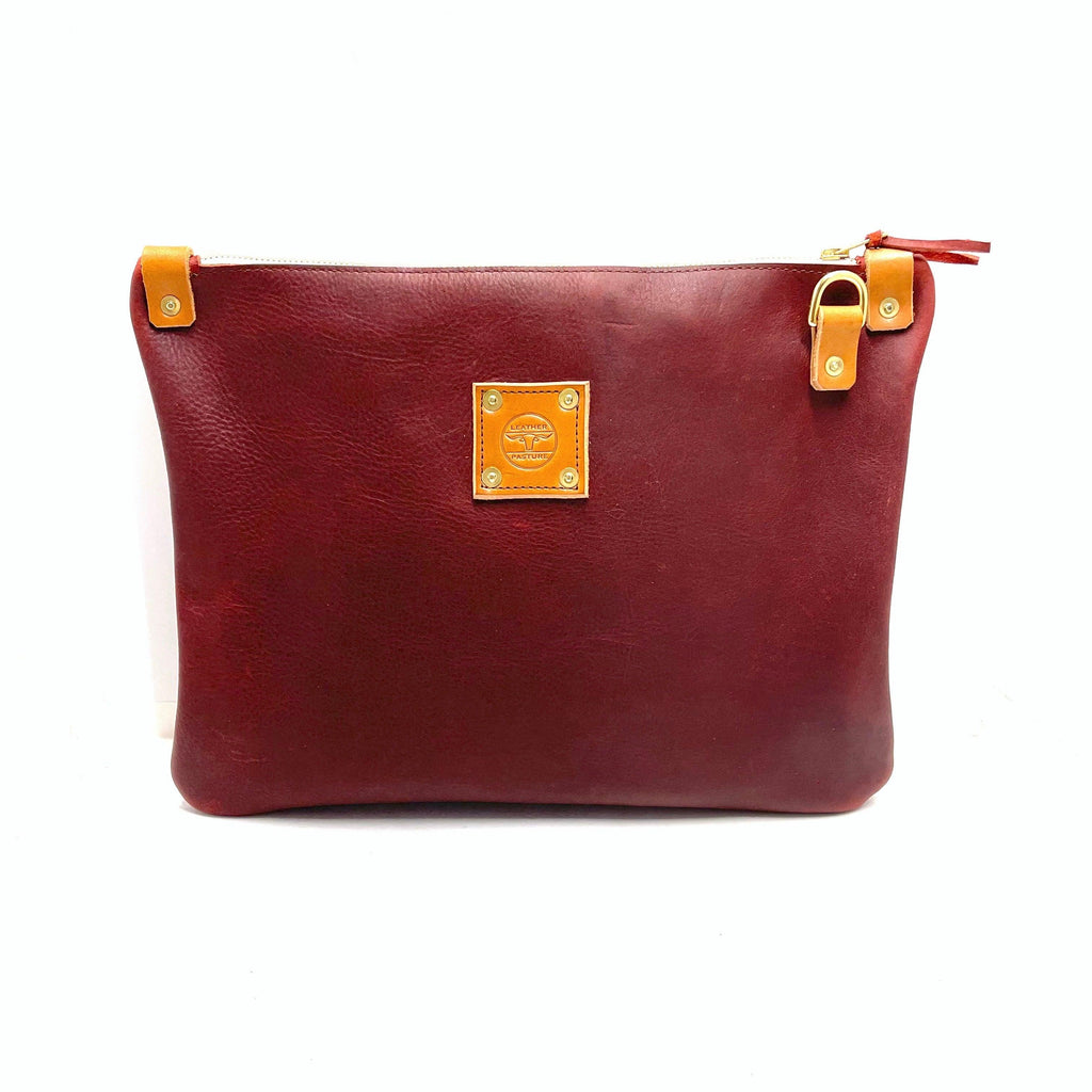 Messenger in Merlot - Leather Pasture