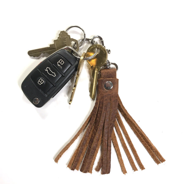 Tassel Key Chain - Leather Pasture