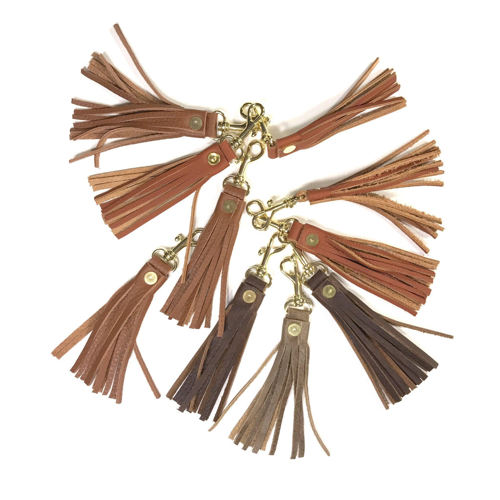 Tassel Key Chain - Leather Pasture