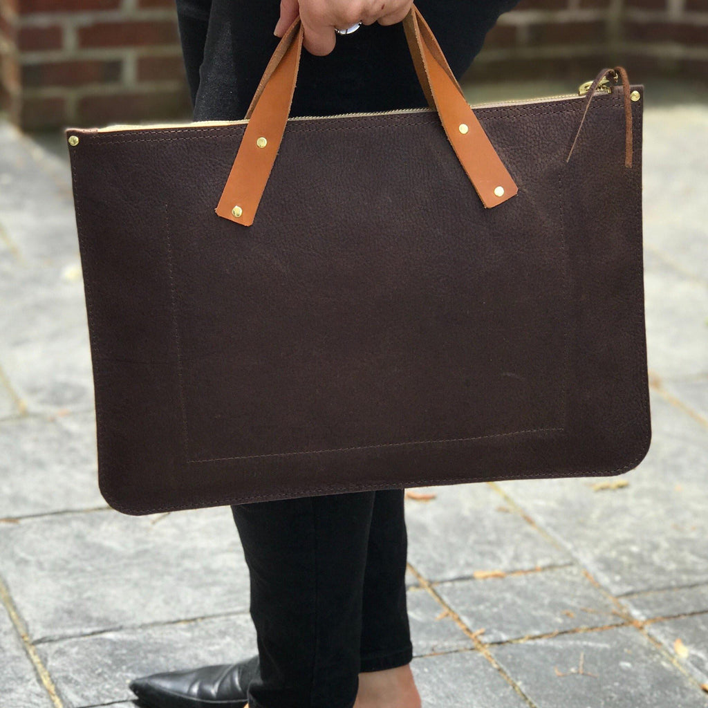 Laptop Bag - Leather Pasture