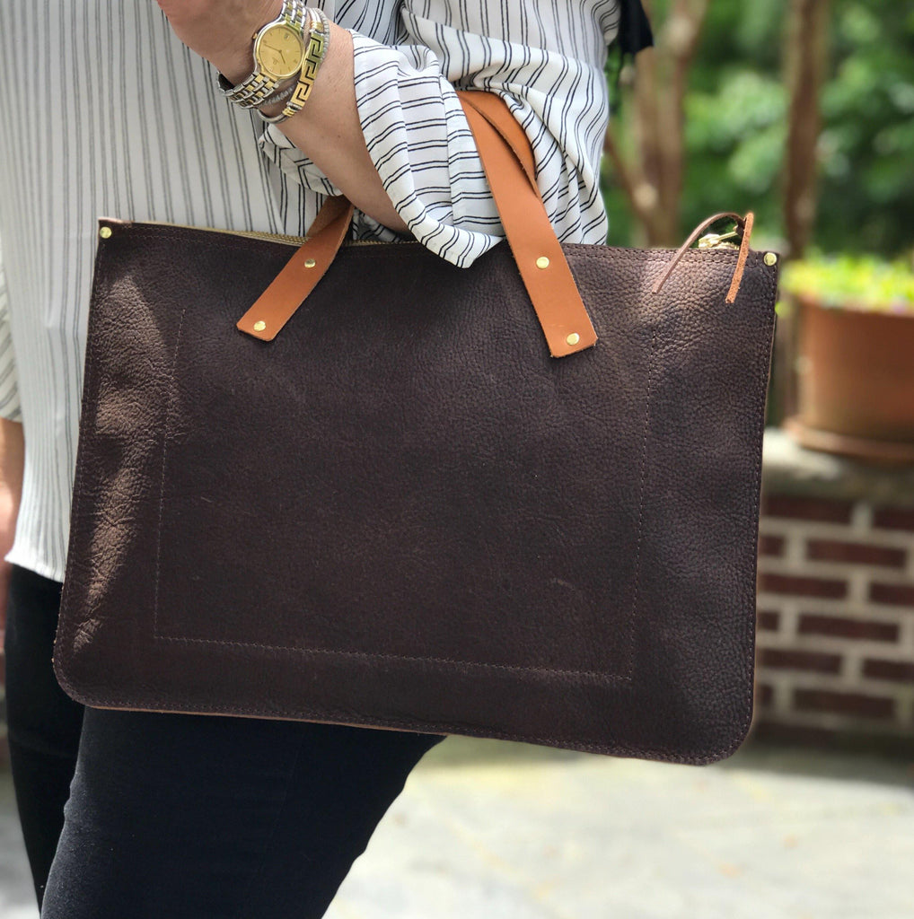 Laptop Bag - Leather Pasture