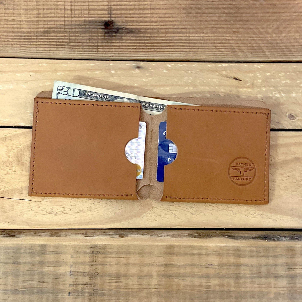 Bi-fold Wallet - Leather Pasture