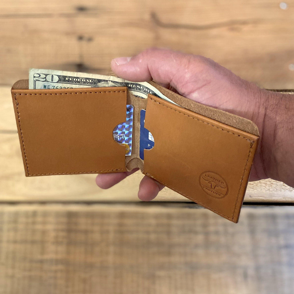 Bi-fold Wallet - Leather Pasture