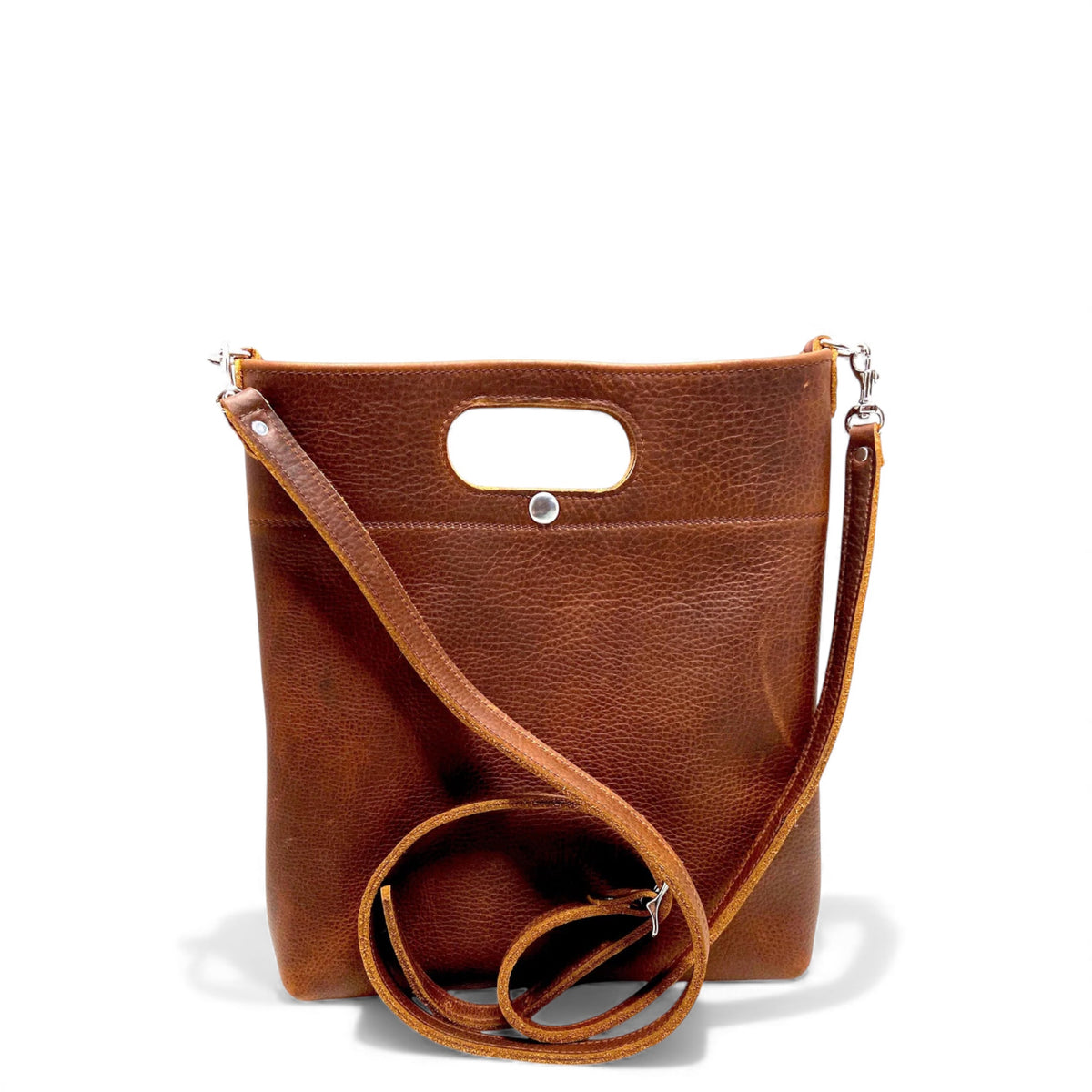 Leather Handle Tote Bag – Leather Pasture