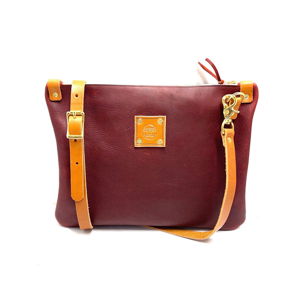 Messenger in Merlot - Leather Pasture